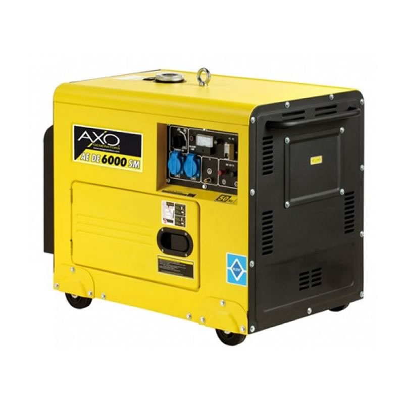 generatore silenziato diesel aede 6000 sm
